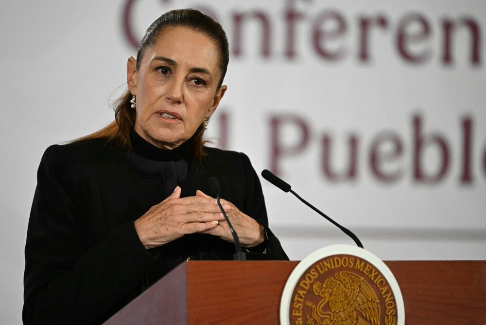 Claudia Sheinbaum. AFP