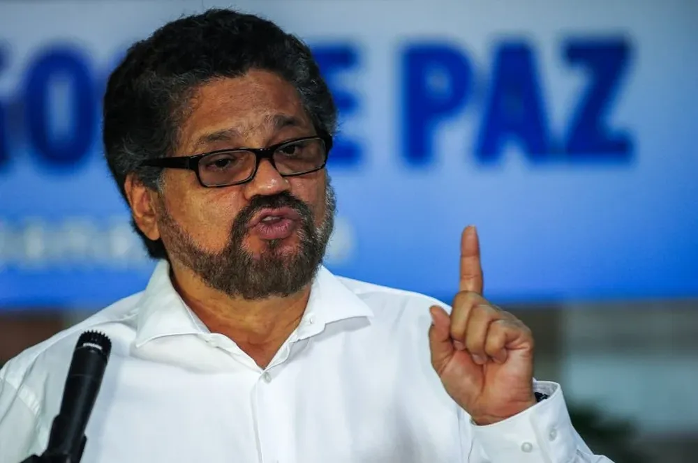 Iván Márquez, del Partido Fuerza Alternativa Revolucionaria de Colombia