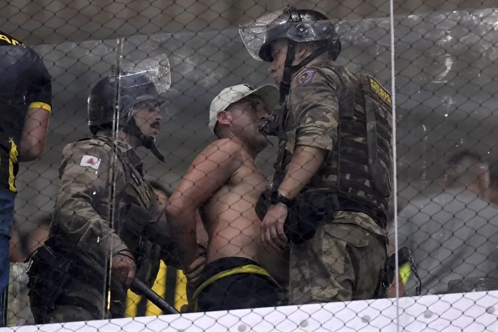 Un hincha de Peñarol detenido