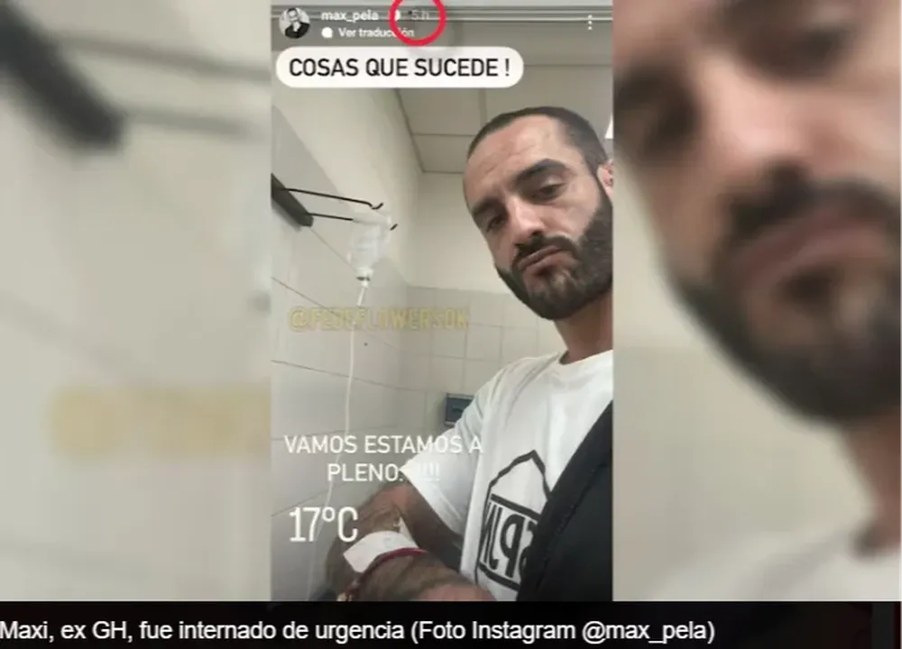 Maxi publicó esta imagen y luego la borró