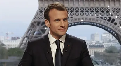 Emmanuel Macron, presidente de Francia.
