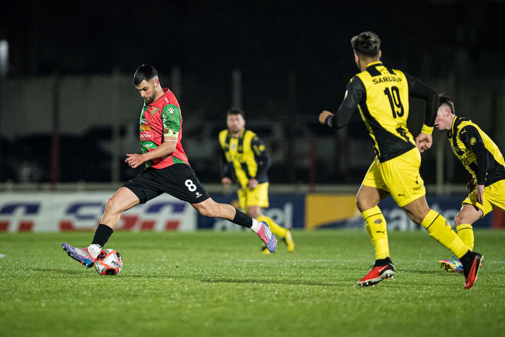 Mauricio Vera durante su etapa en Boston River