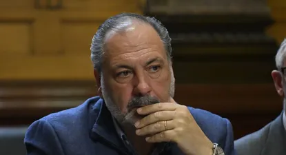 Gandini negó parentesco con Santino