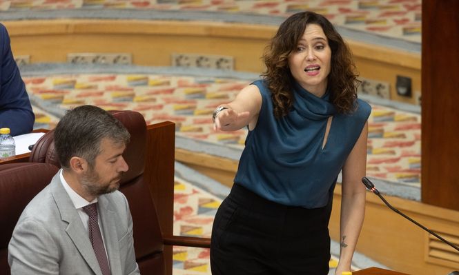 La presidenta de la Comunidad de Madrid, Isabel Díaz Ayuso.