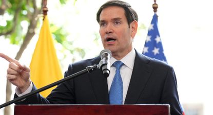 Marco Rubio anunció en Quito la designación de Los Lobos y Los Choneros como organizaciones terroristas.