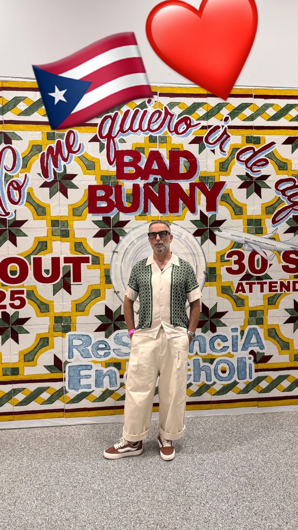 Jorge Drexler en la residencia de Bad Bunny