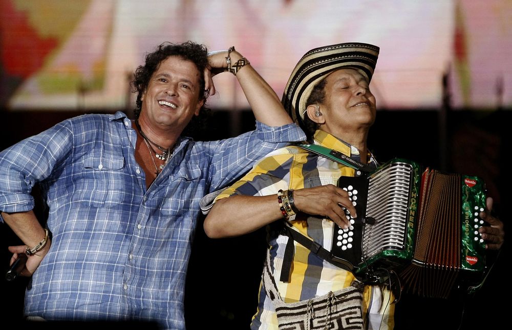 Carlos Vives y Egidio Cuadrado