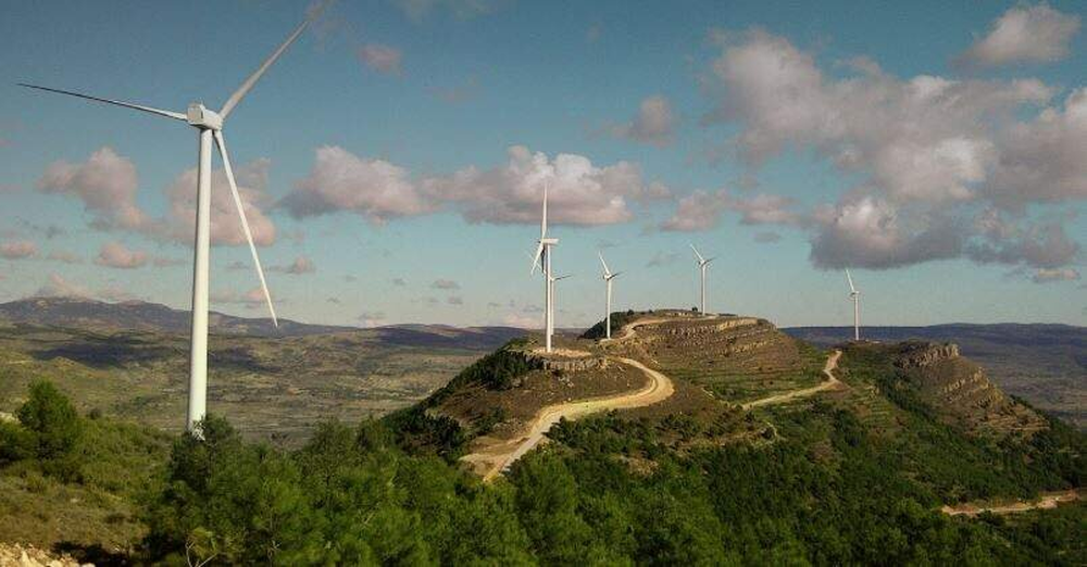 &nbsp;Parque eólico de Saeta