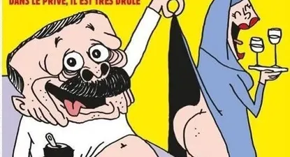 presidente turco llamo canallas a ilustradores de charlie hebdo por caricaturizarlo