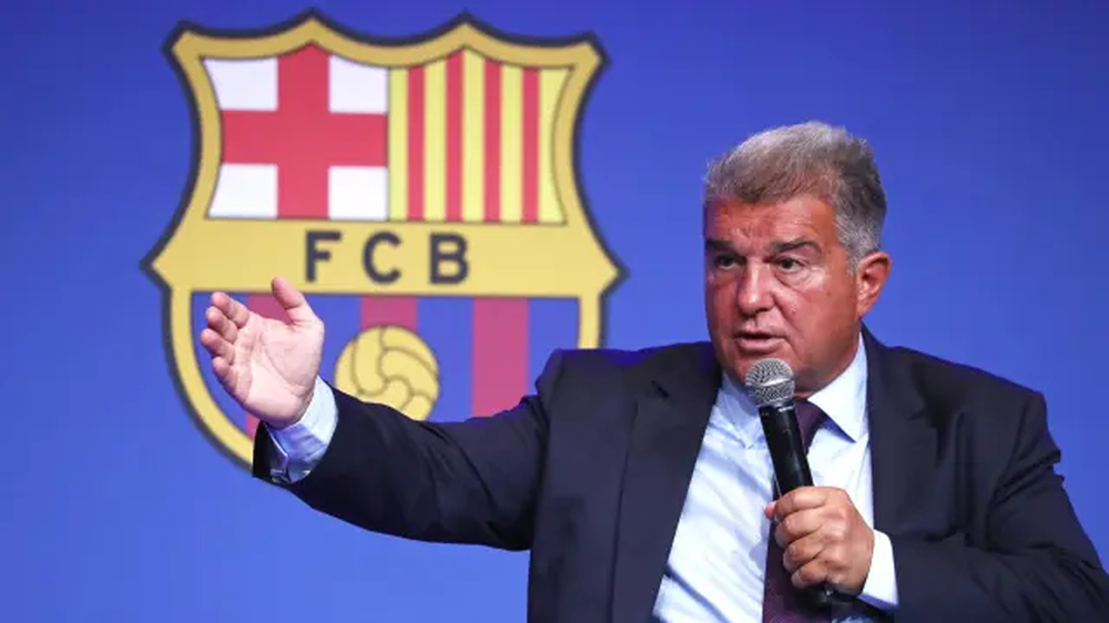 Joan Laporta, presidente del FC Barcelona