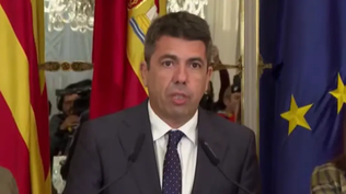 El presidente de la Comunidad Valenciana, Carlos Mazón.