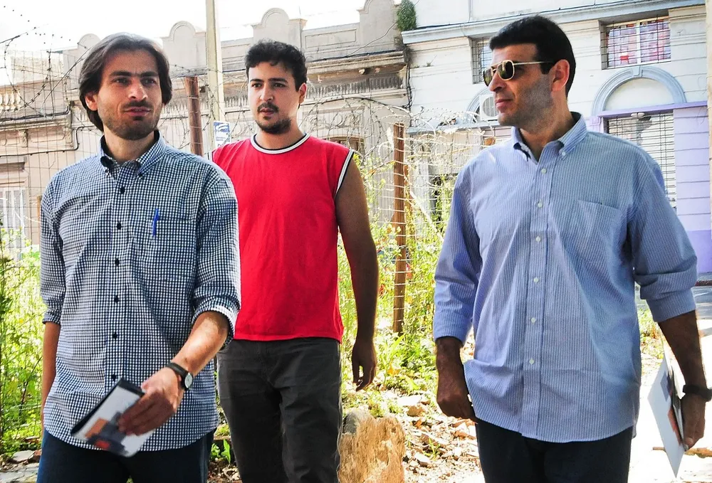 Los refugiados que llegaron a Guantánamo cuando arribaron a Uruguay.