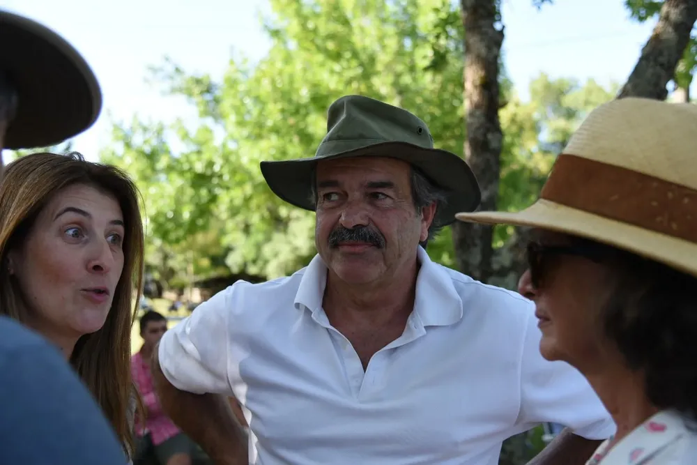 Carlos María Uriarte durante el último acto de Un Solo Uruguay