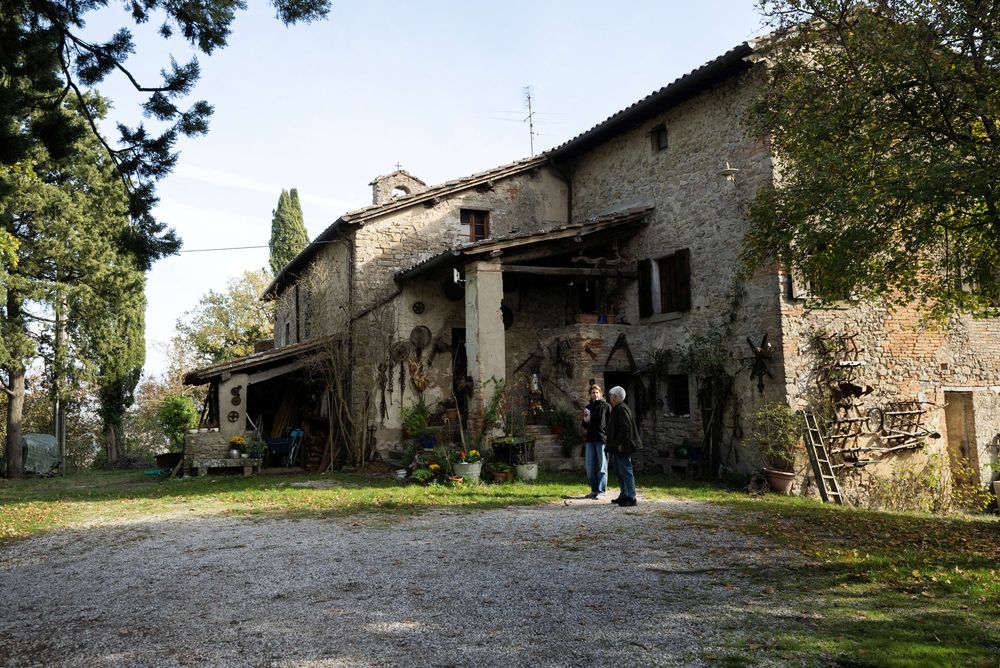 San Lorenzo di Lerchi, una aldea de Città di Castello en Umbría, Italia.
