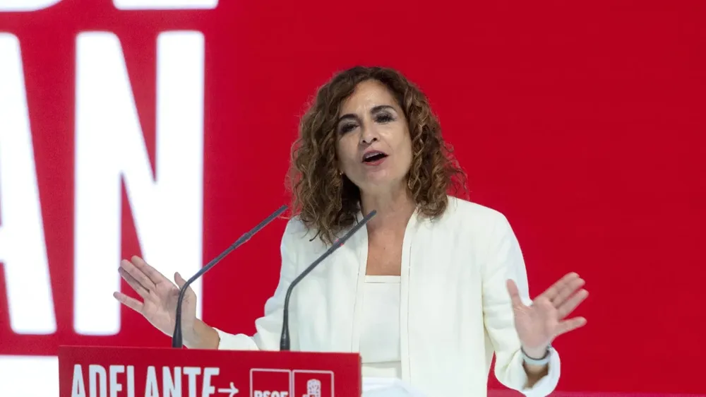 La ministra de Hacienda y Función Pública, María Jesús Montero