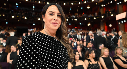 Karla Sofía Gascón en la entrega de los Premios Oscar.