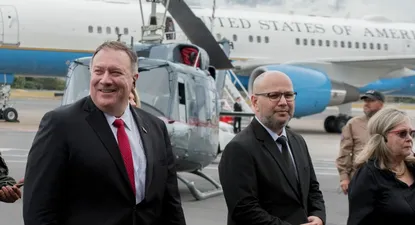 pompeo busca en jamaica apoyos caribenos para crisis venezolana y renovacion de almagro