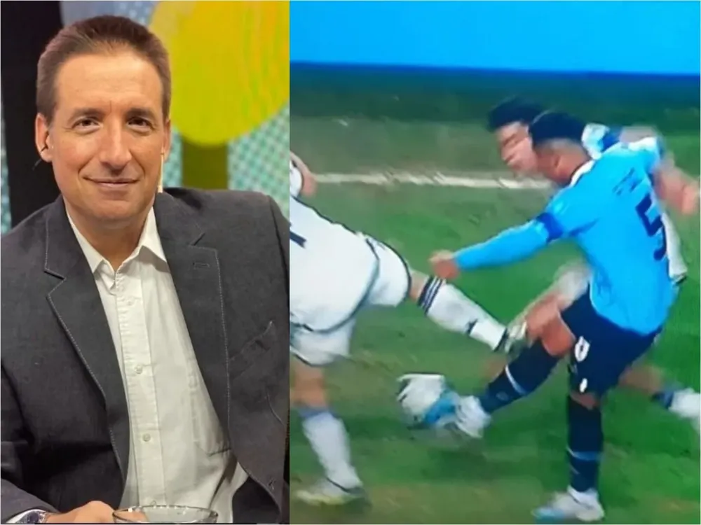 Rodrigo Romano se enojó con la roja que el VAR dio vuelta