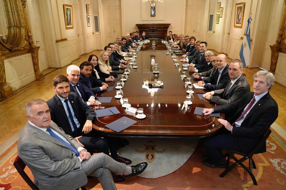 Milei gobernadores Casa Rosada 2