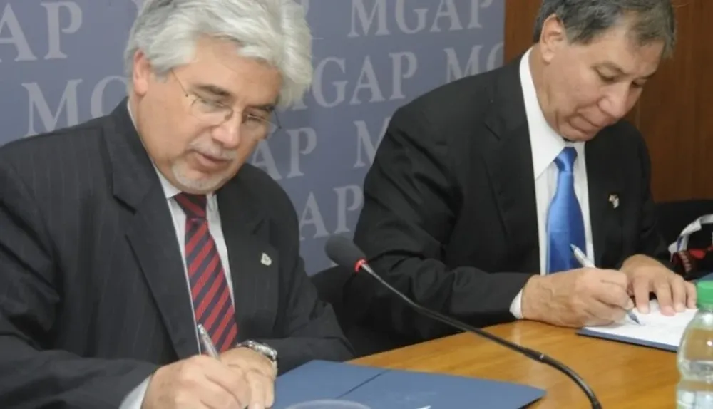 Aguerre y Avalos volvieron a reunirse, esta vez en Washington