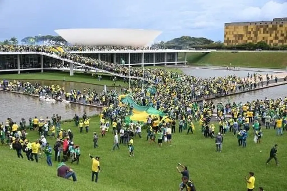 Palacio Planalto, domingo 8 de enero