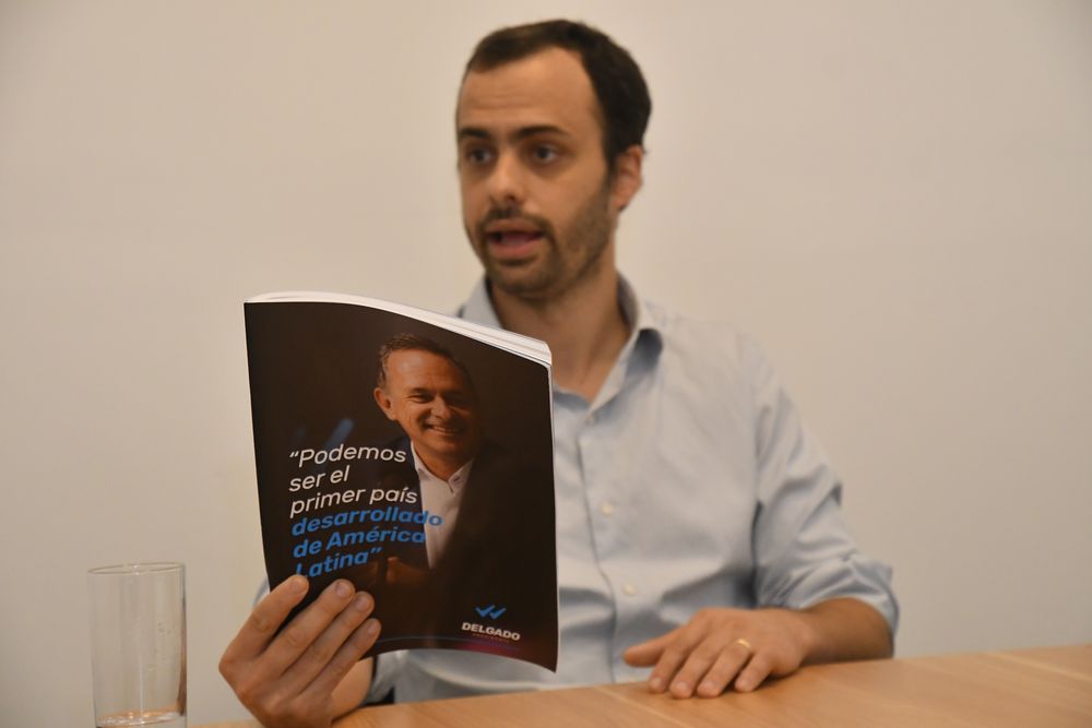 Agustín Iturralde durante la entrevista