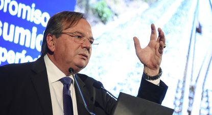 José Luis Falero, ministro de Transporte y Obras Públicas&nbsp;