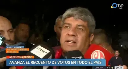 Pablo Moyano se mostró optimista con los resultados para Unión por la Patria
