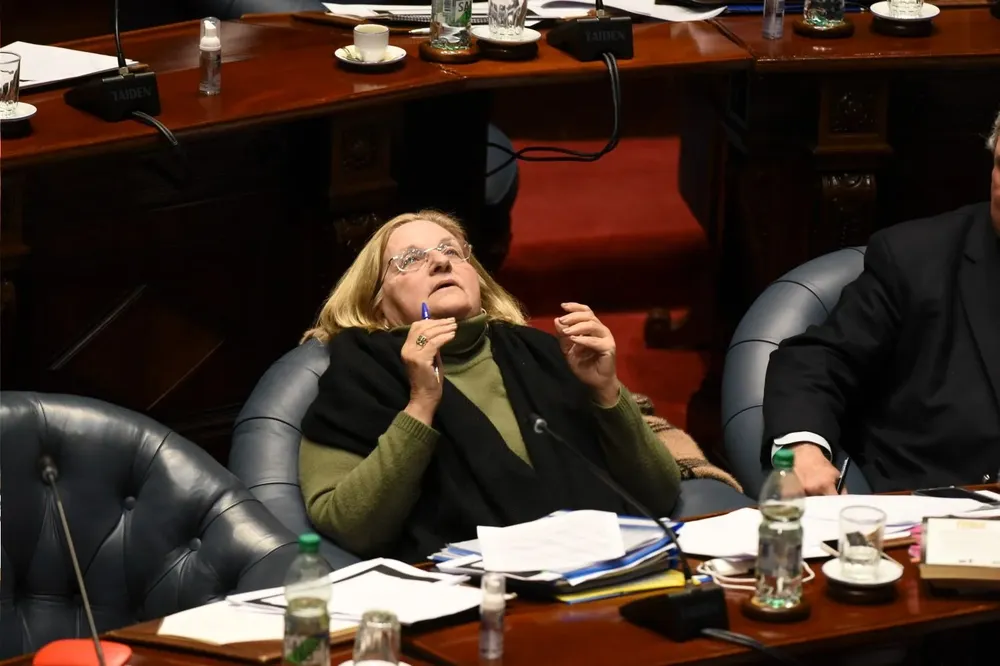 La senadora fue denunciada por difundir información falsa en su cuenta de Twitter