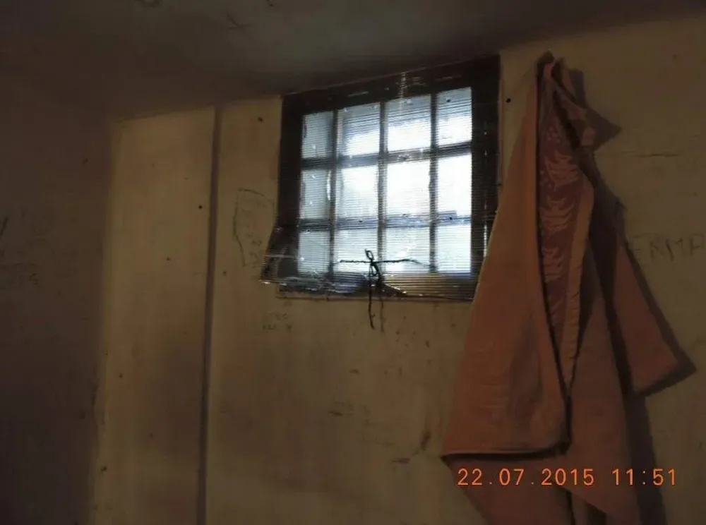 El piso 5 de Cárcel Central no contaba con luz eléctrica y algunas ventanas carecían de vidrios