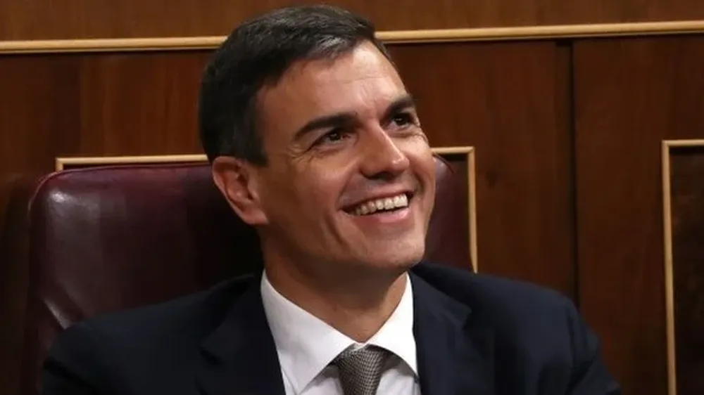 Pedro Sánchez es el nuevo presidente del gobierno español.