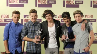 El grupo One Direction fue el gran ganador del año pasado, incluyendo Mejor artista nuevo