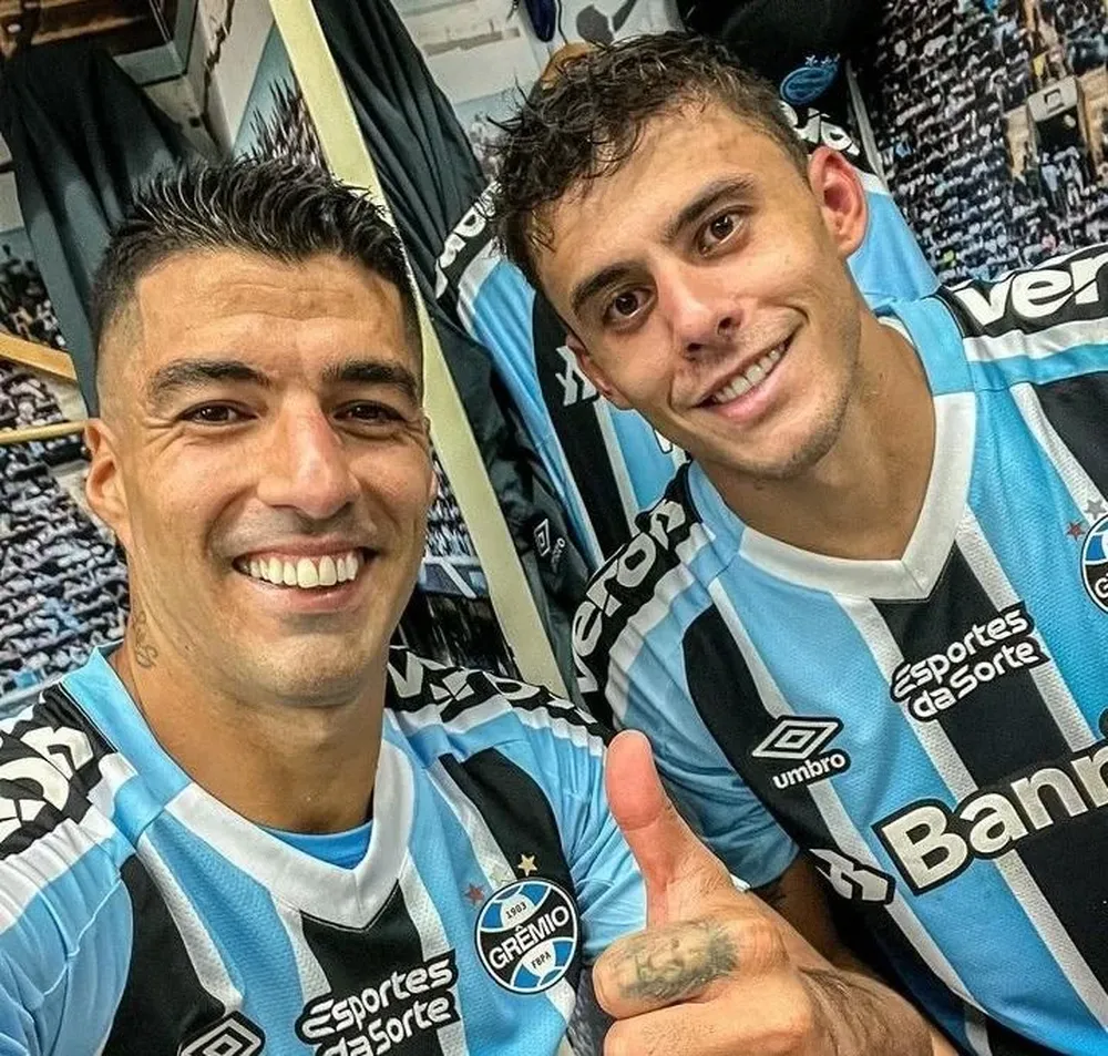 Luis Suárez y Felipe Carballo