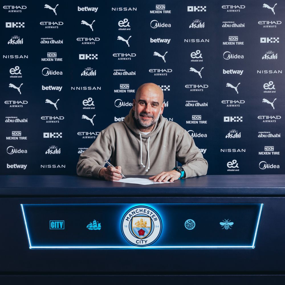 Guardiola renueva con el City.