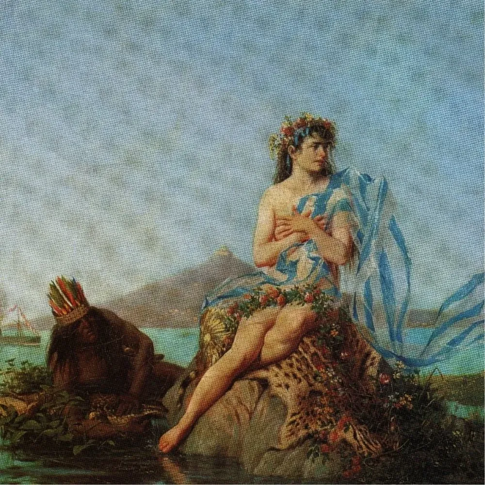 Resurgimiento de la Patria, óleo de Juan Manuel Blanes (1898)