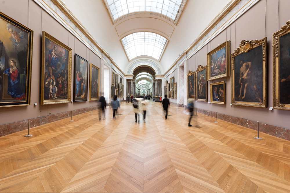 Interior del Museo del Louvre