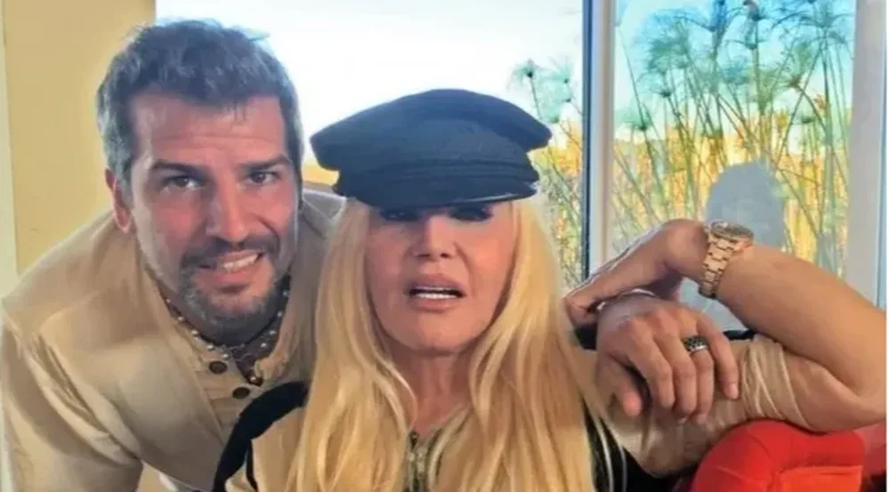 Susana Giménez y su hermano