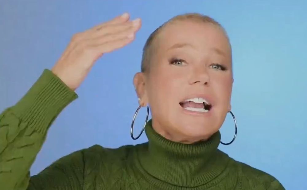 Xuxa cantó al ritmo de la hinchada de Peñarol