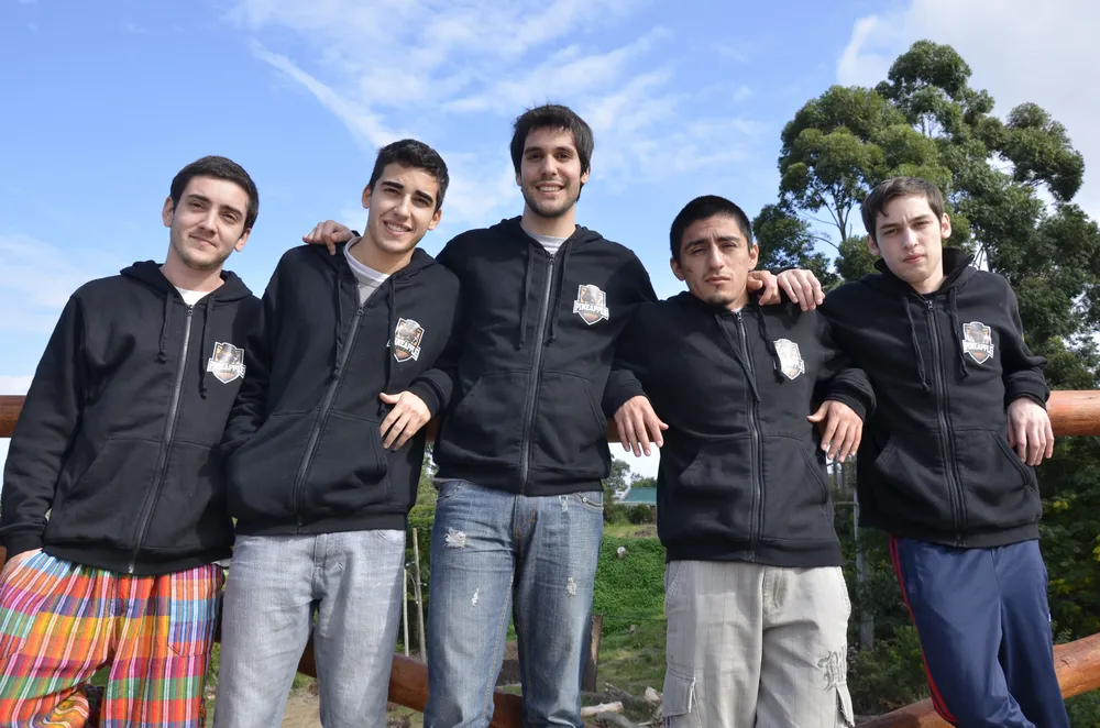 El equipo convivió más de tres meses en una casa en Marindia