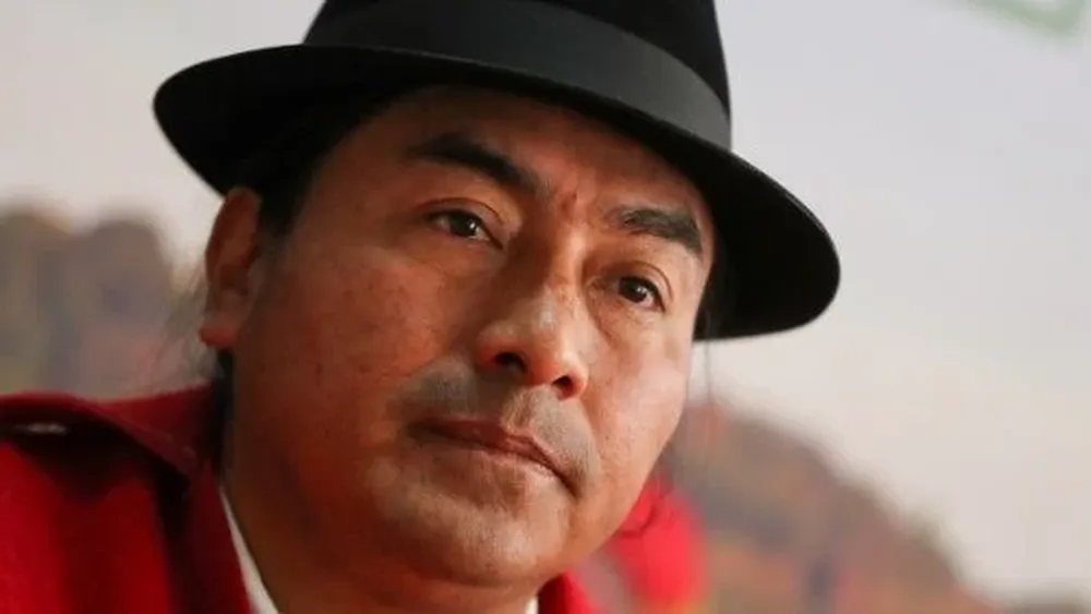 Luchamos para que el Ecuador, la población ecuatoriana, el Estado ecuatoriano tengan soberanía, dijo Iza.