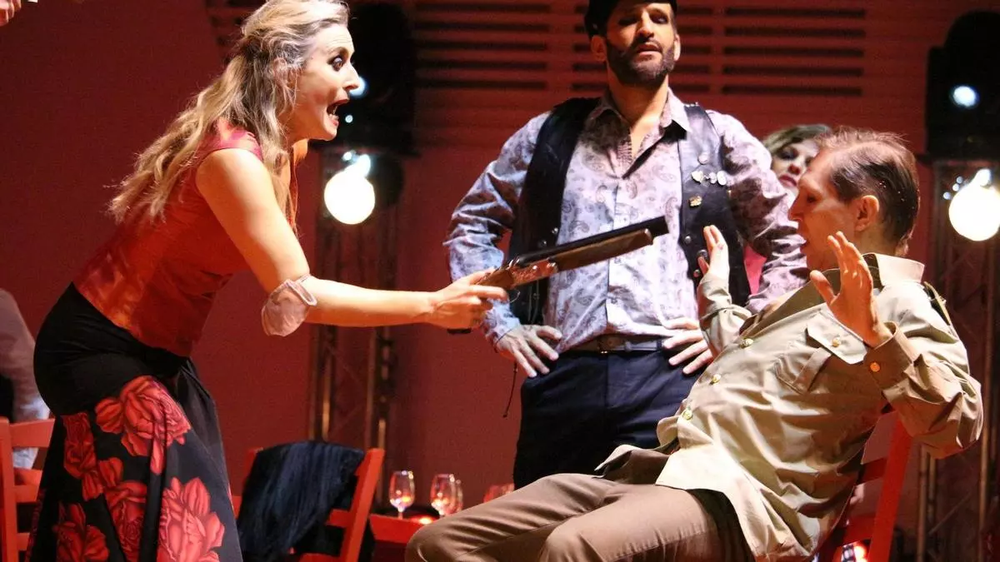 Una escena de la ópera Carmen
