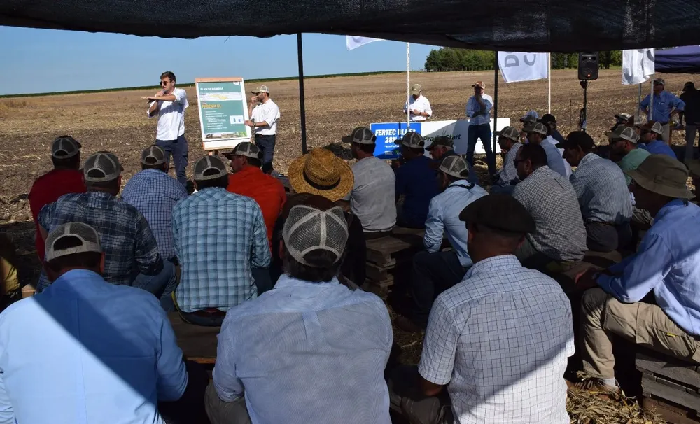 Técnicos y productores en una de las cuatro estaciones técnicas.