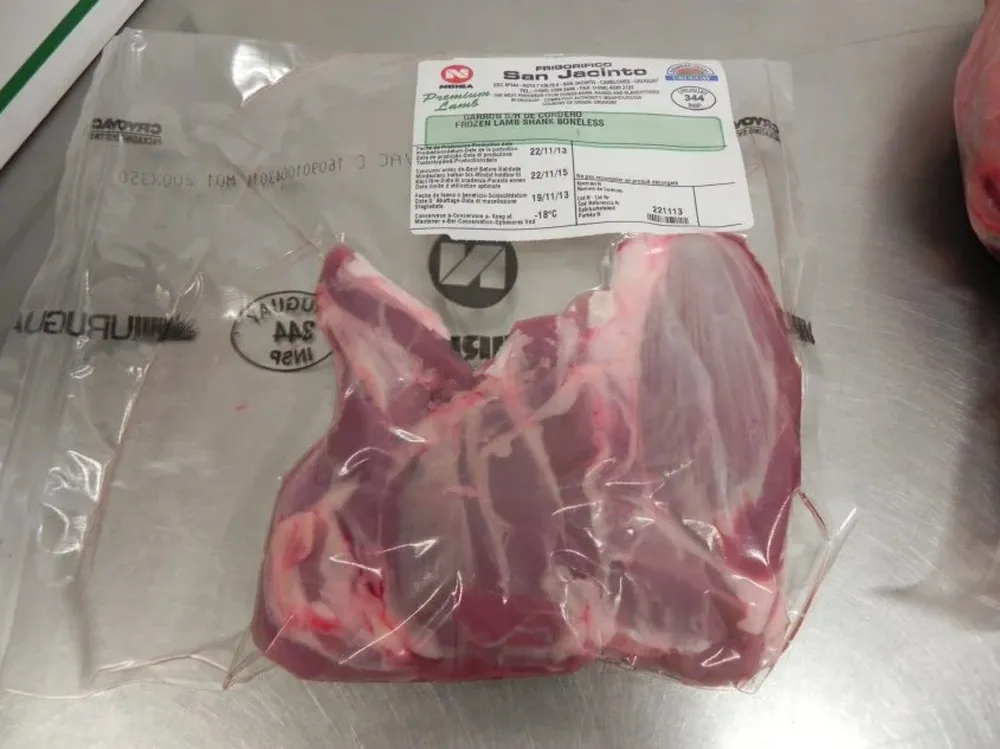Brasil captó el 57% de los embarques uruguayos de carnes de ovinos.