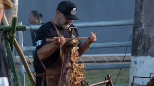 Competencia de asadores.