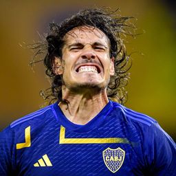 Edinson Cavani, delantero de Boca Juniors Edinson Cavani, delantero de Boca Juniors