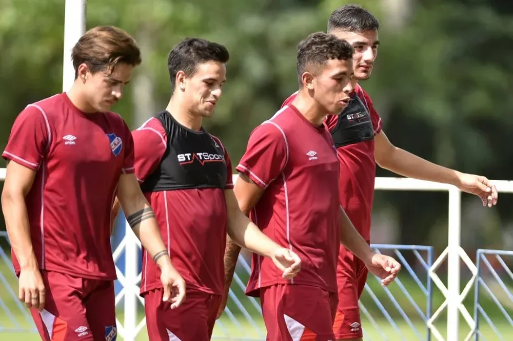 De la cantera. Gabriel Neves, Facundo Labandeira, Juan Manuel Sanabria y Diego Coelho.