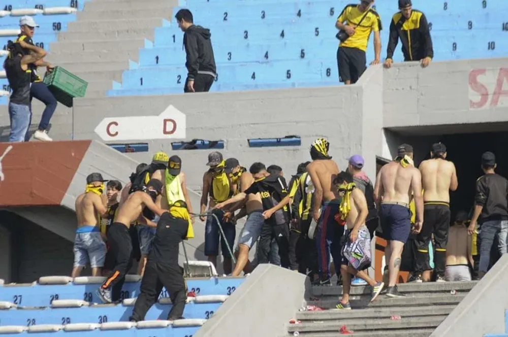 Cinco barrabravas fueron procesados con prisión el sábado