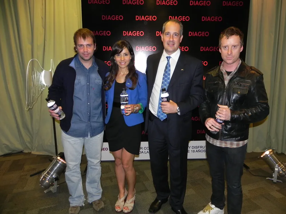 Mariano López, Cecilia Bonino, Eduardo Vázquez y Diego Martino