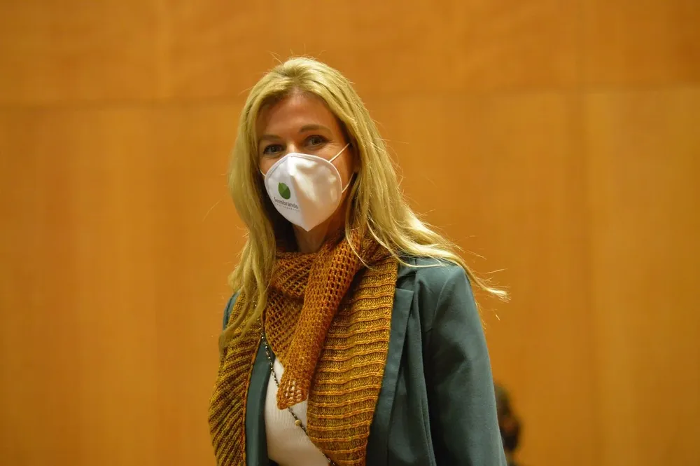 Lorena Ponce de León, esposa del presidente Luis Lacalle Pou