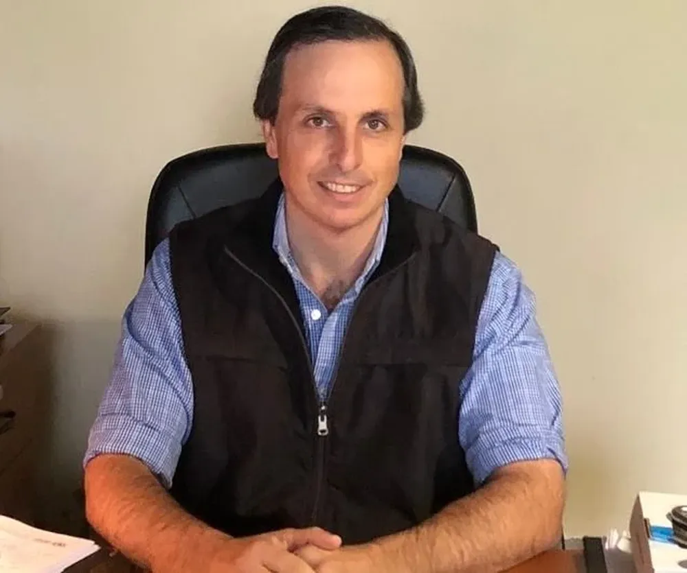 Diego Oribe, presidente de la Sociedad de Criadores de Angus del Uruguay.